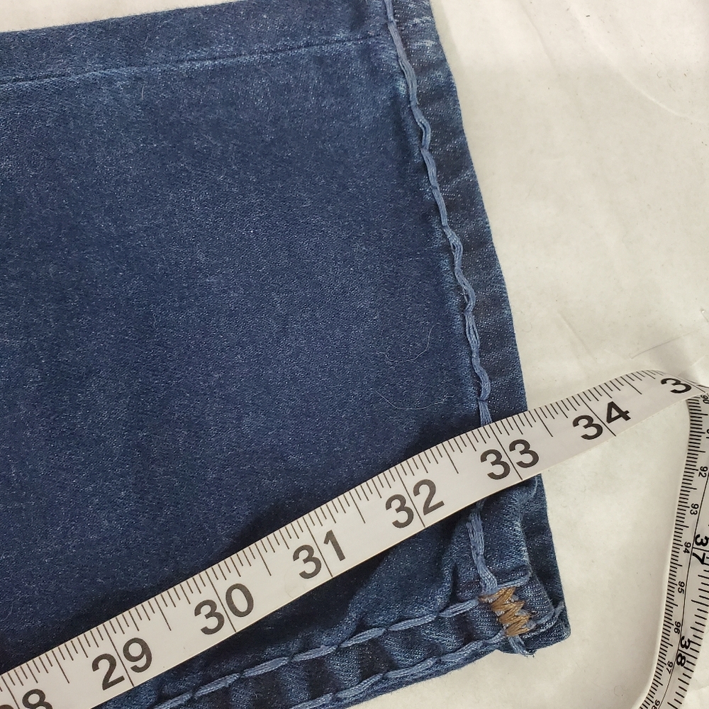 True Religion Mens Rocco Super T Relaxed Skinny W/Flap Pockets Jeans Size 33 - Picture 10 of 16